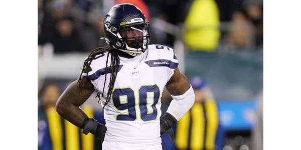 Seattle Seahawks90 nummer tillbaka till jarran Reed
